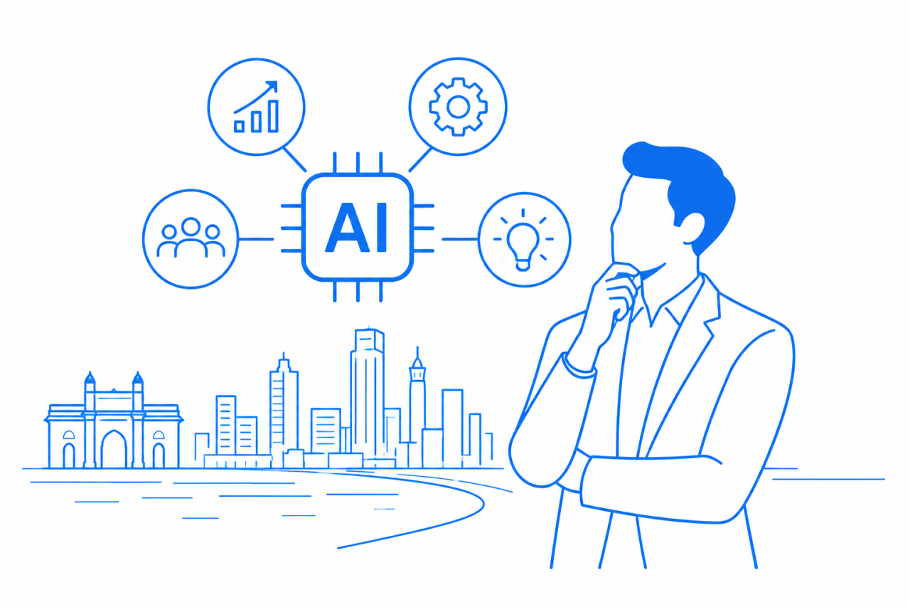 AI Business Consultant Mumbai - Key visual illustration